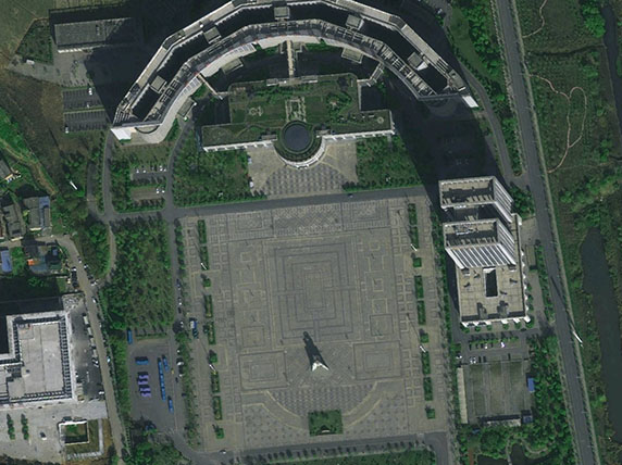 四川景区倾斜摄影的应用