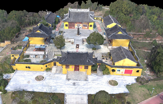 四川咸阳景区倾斜摄影