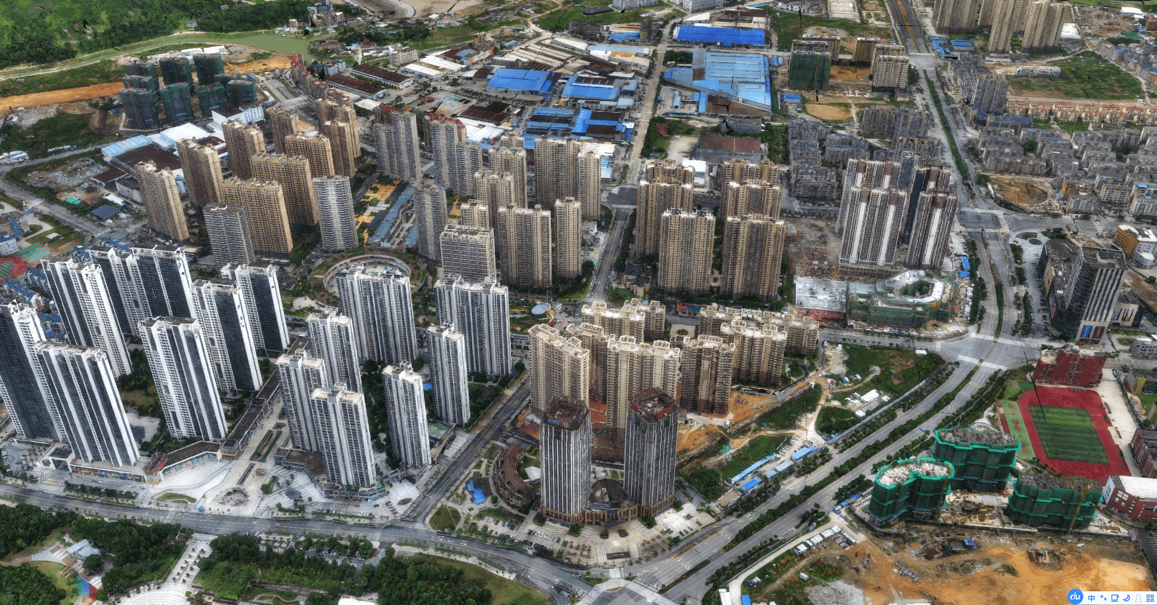 四川西安无人机倾斜摄影